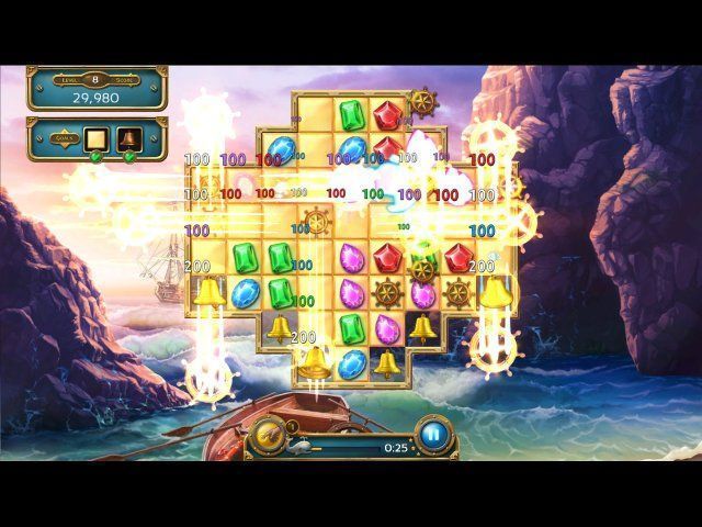 Jewel Quest: Seven Seas. Collector's Edition - Screenshot 5