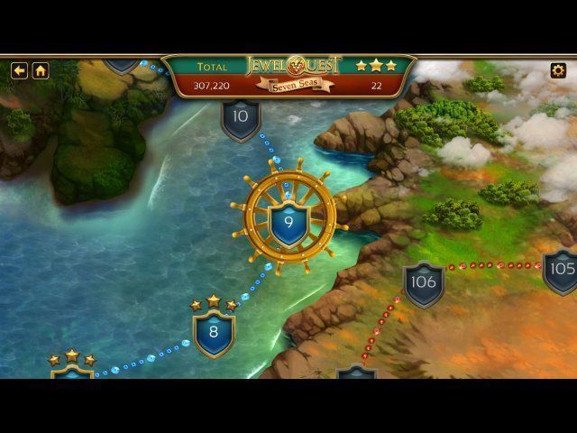 Jewel Quest: Seven Seas. Collector's Edition - Screenshot 7