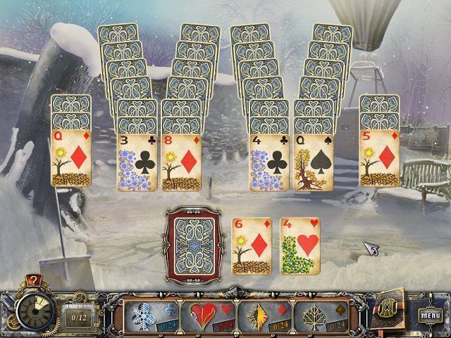 Solitaire Mystery: Four Seasons - Screenshot 1