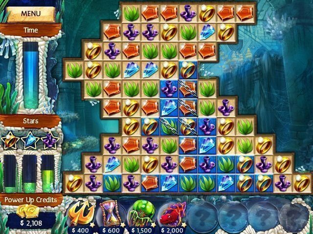 Jewel Legends: Atlantis - Screenshot 1