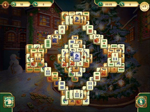 Christmas Mahjong - Screenshot 2
