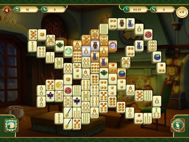 Spooky Mahjong - Screenshot 2