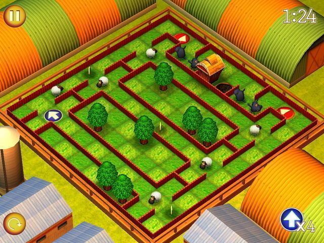Running Sheep: Tiny Worlds - Screenshot 1