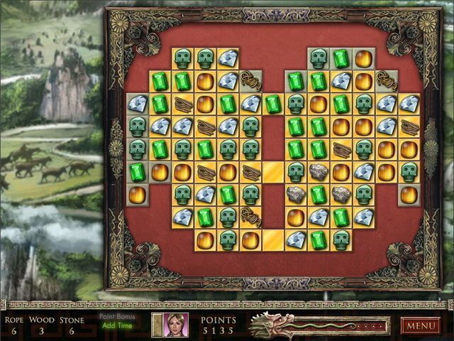 Jewel Quest: The Sapphire Dragon - Screenshot 1
