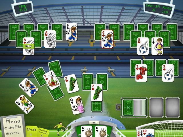 Soccer Cup Solitaire - Screenshot 1