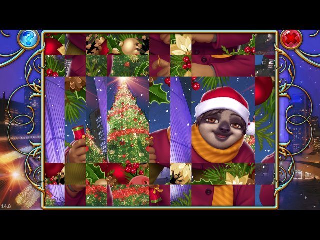 Travel Mosaics 6: Christmas Around the World - Screenshot 3