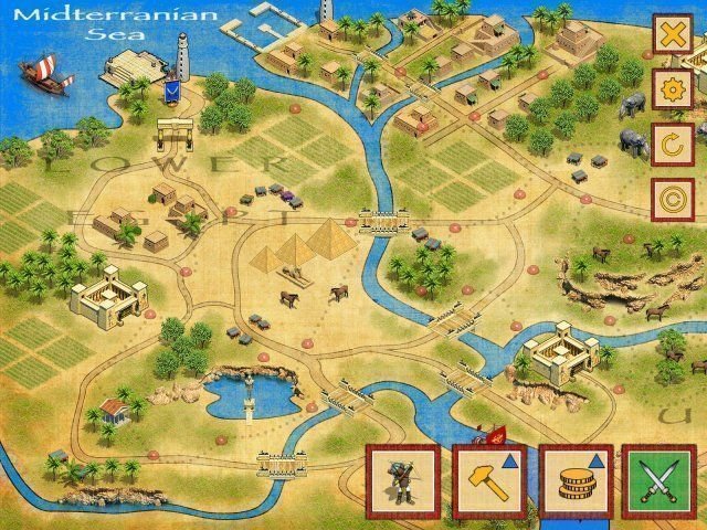 Defense of Egypt: Cleopatra Mission - Screenshot 1