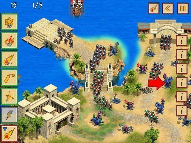 Defense of Egypt: Cleopatra Mission - Screenshot 2