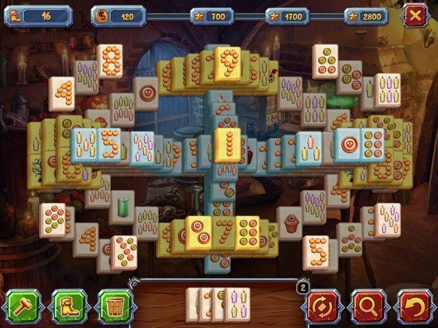 Halloween Stories: Mahjong - Screenshot 1