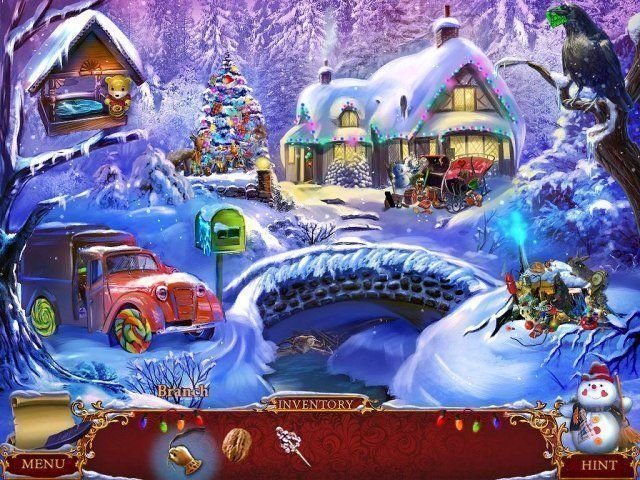 Christmas Adventure: Candy Storm - Screenshot 1