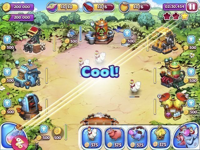 Farm Frenzy and Crazy Bear Island - Screenshot 3