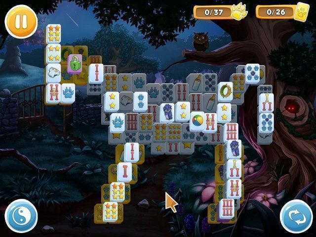 Mahjong: Wolf's Stories - Screenshot 1