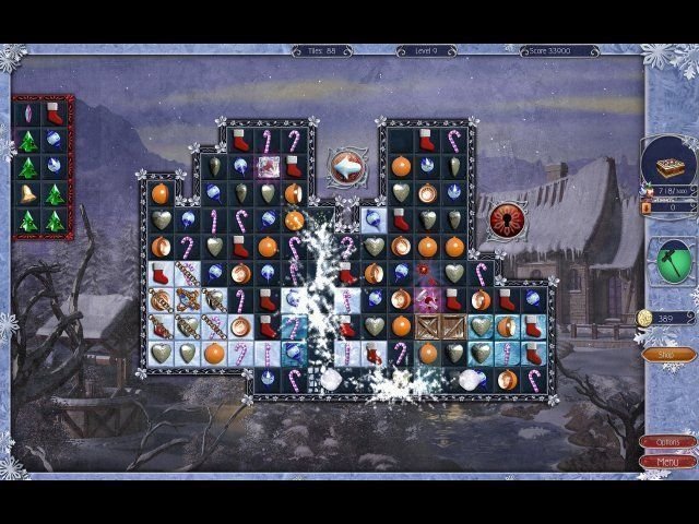 Jewel Match Snowscapes - Screenshot 2