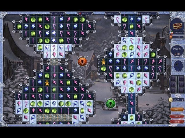 Jewel Match Snowscapes - Screenshot 7
