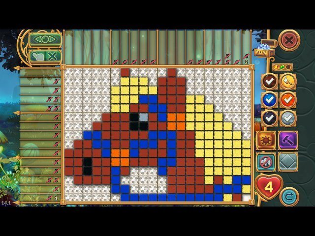 Legendary Mosaics: the Dwarf and the Terrible Cat - Screenshot 5