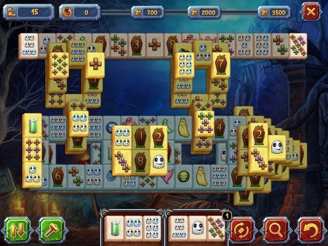 Halloween Stories: Mahjong - Screenshot 3